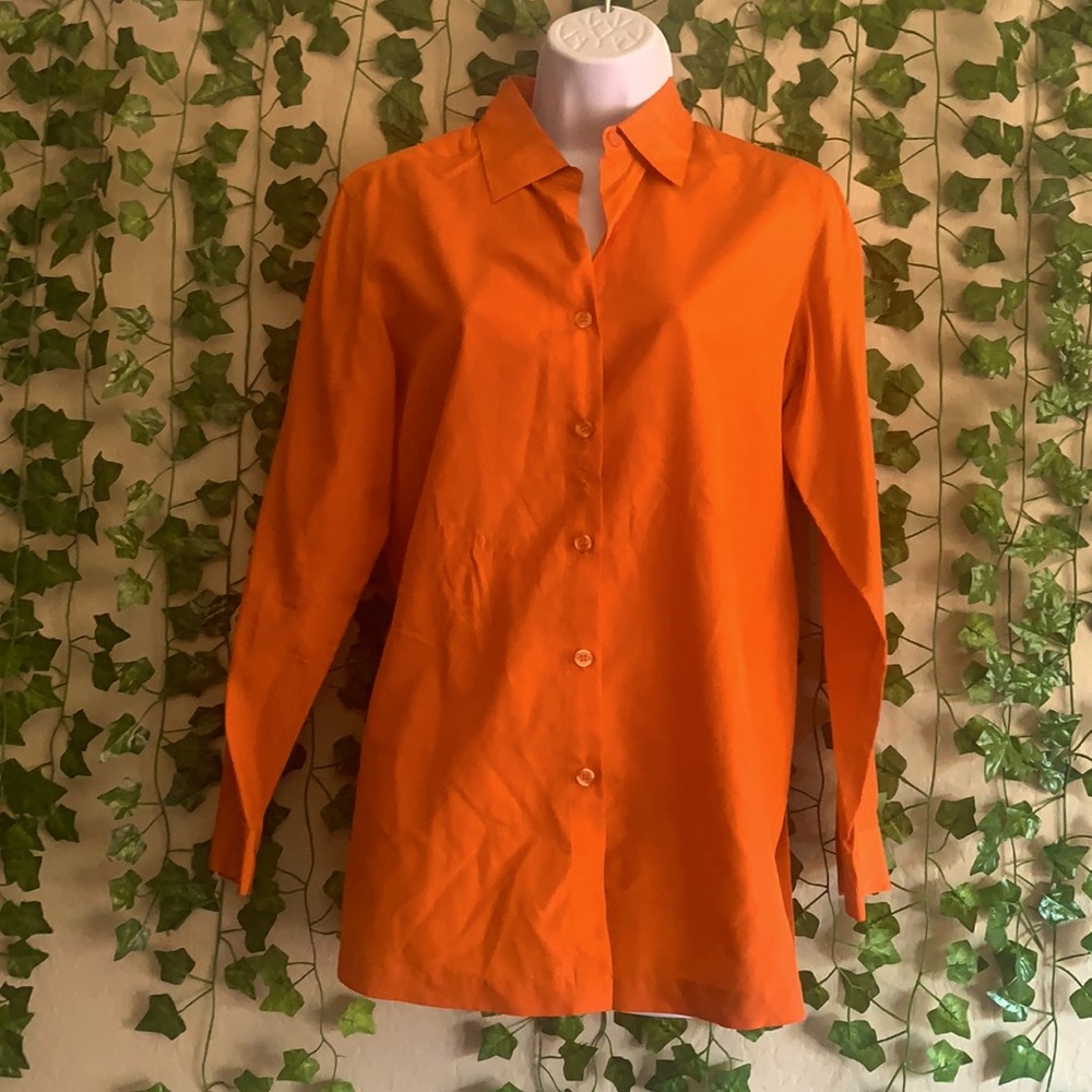 Oversized button up